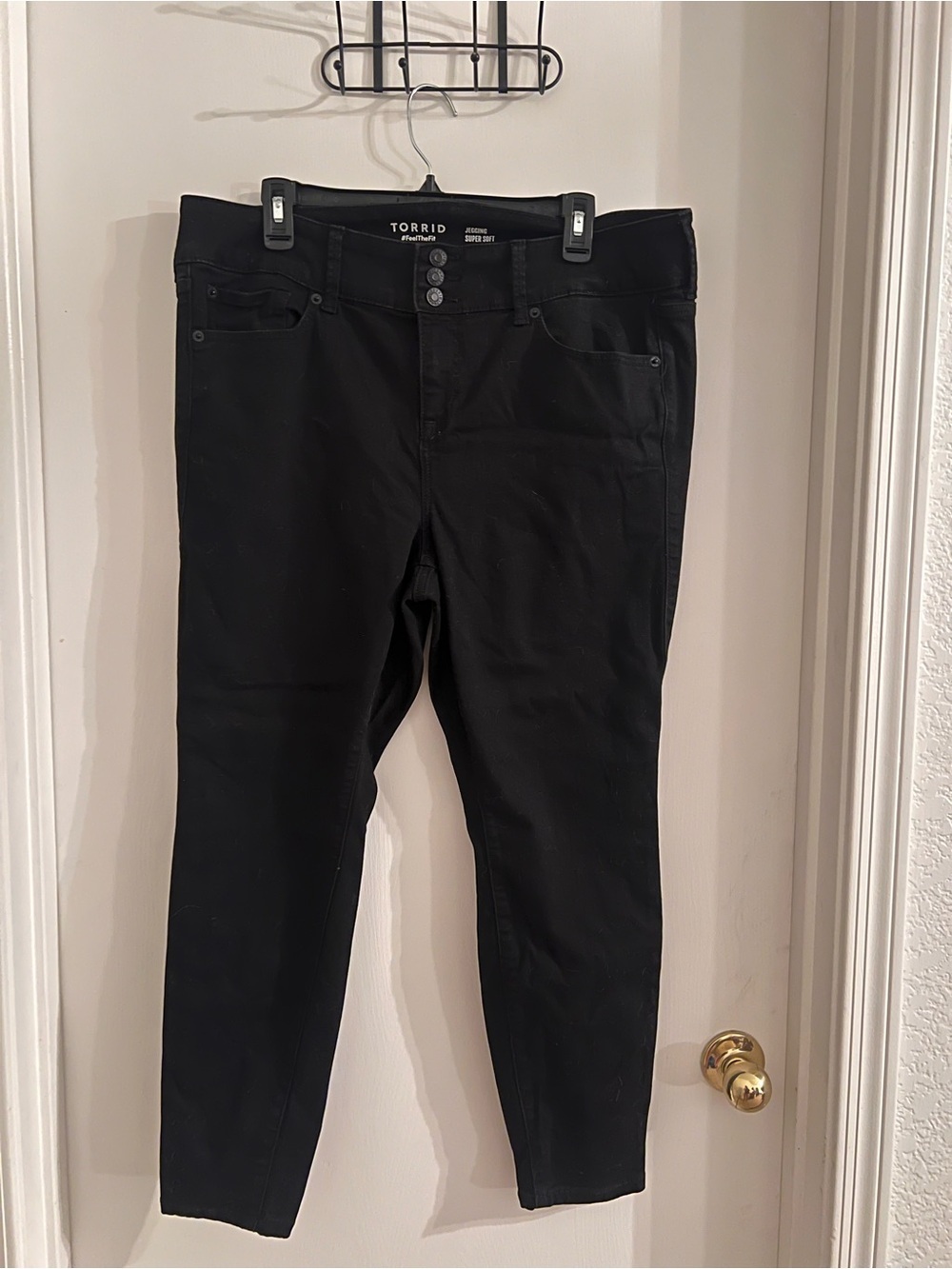 Torrid Super Soft Black Jeggings Women’s Size 18S Plus Size Stretch Jeans